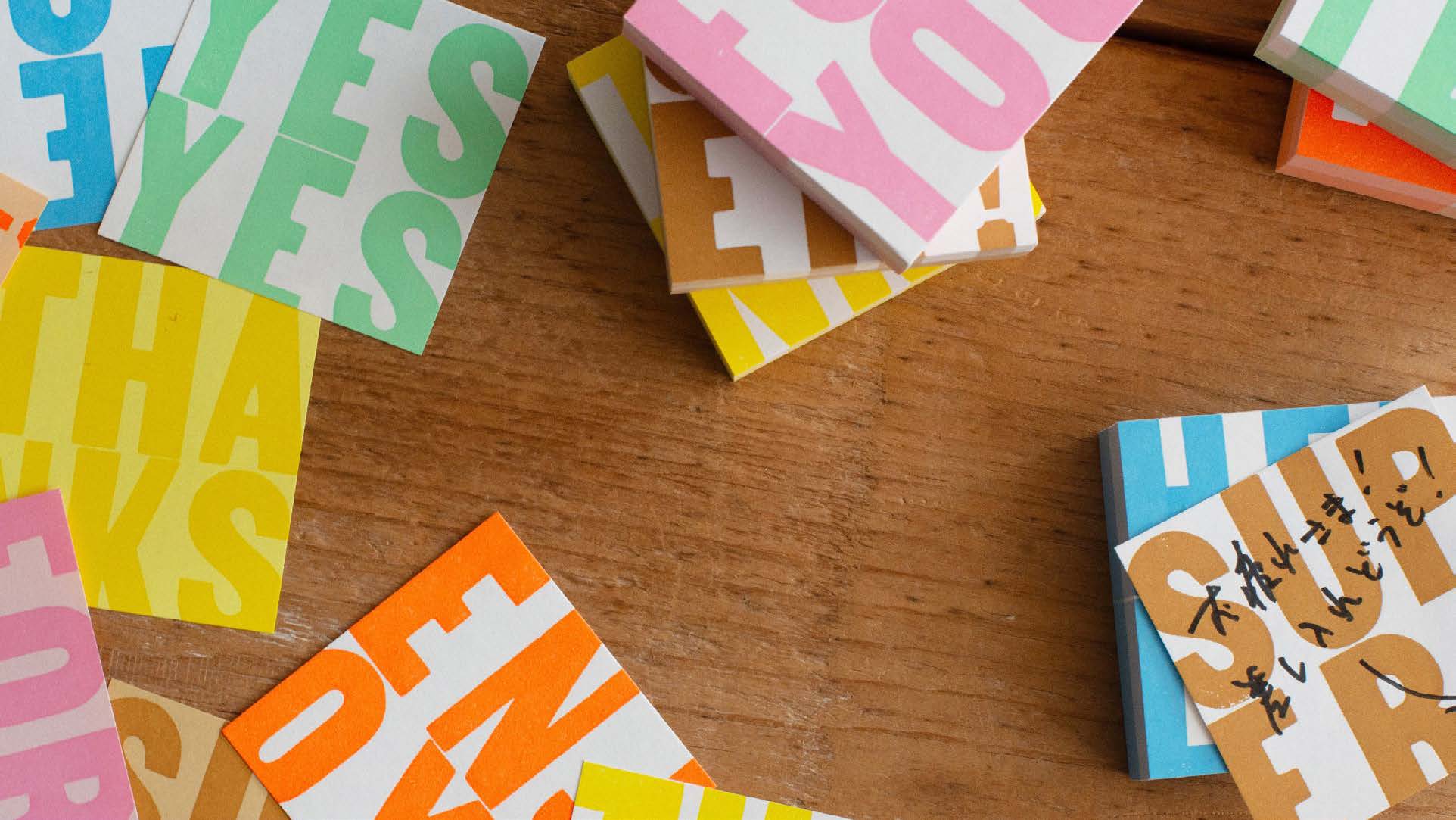 TOMIGAYA Letterpress — 